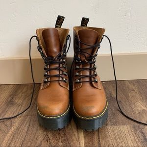 Dr Martens Leona Heeled Boots